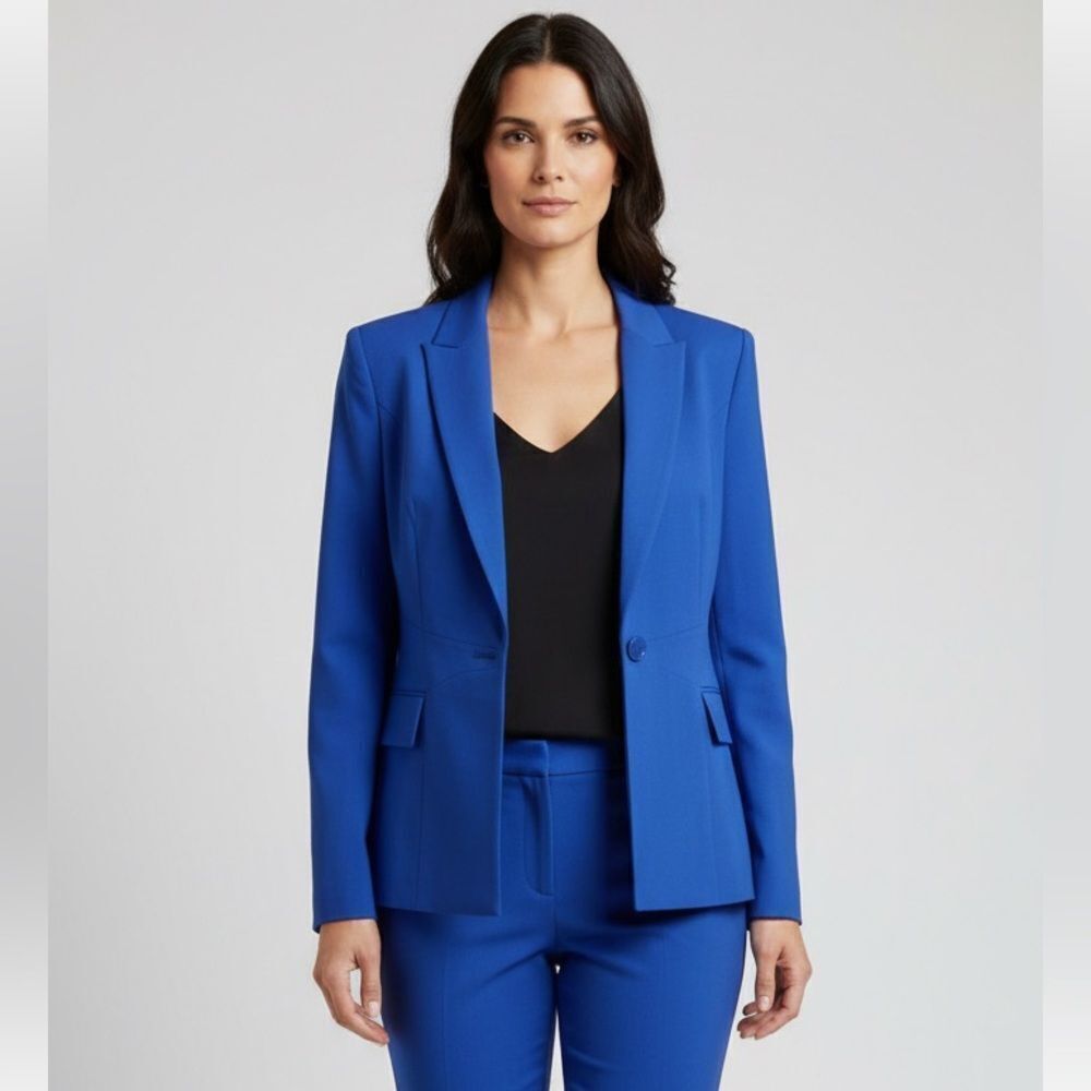 🔥 Take 50% OFF - Reba Women’s Blue Blazer, Size-4